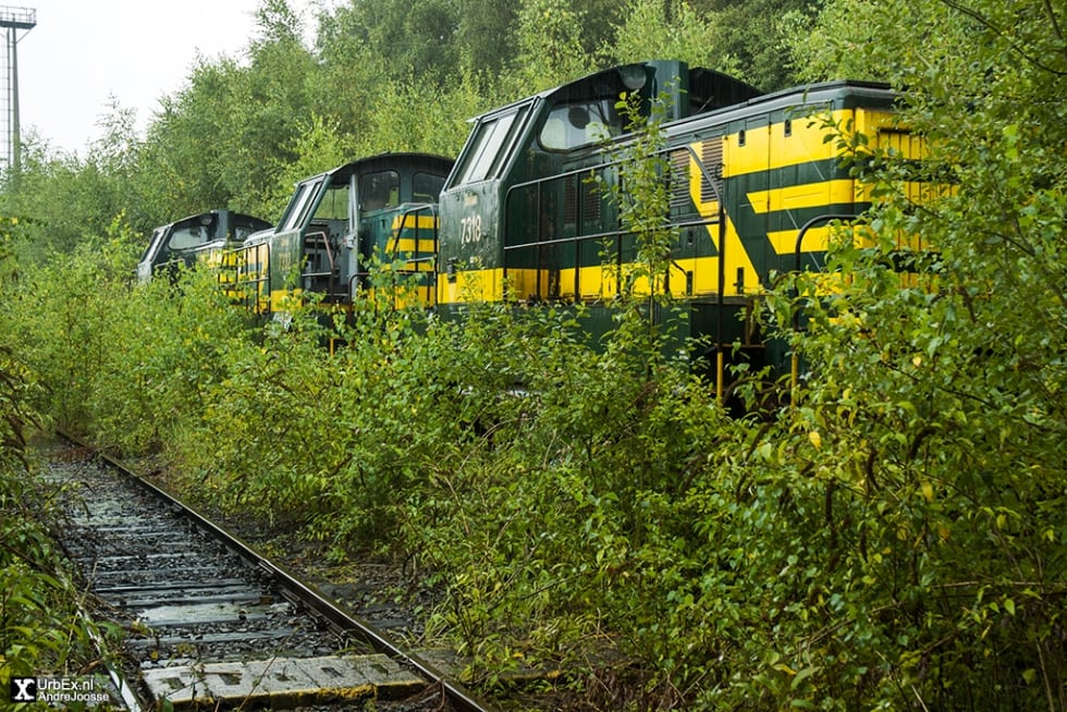 Dépôt de Trains de Roux