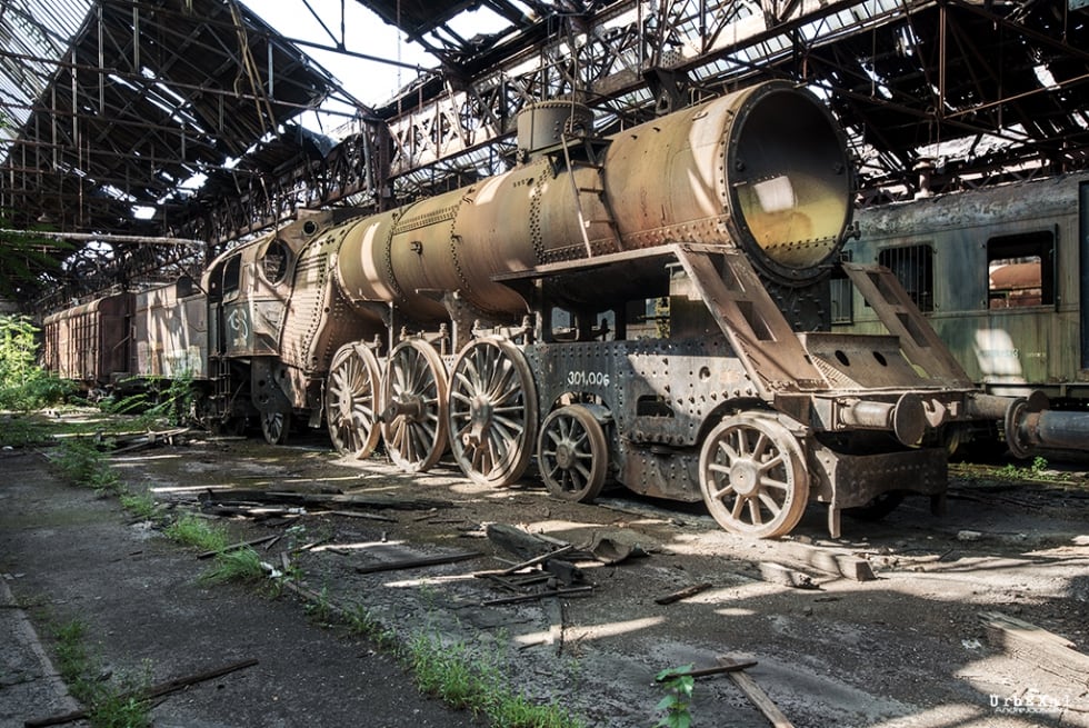 Red Star Train Graveyard