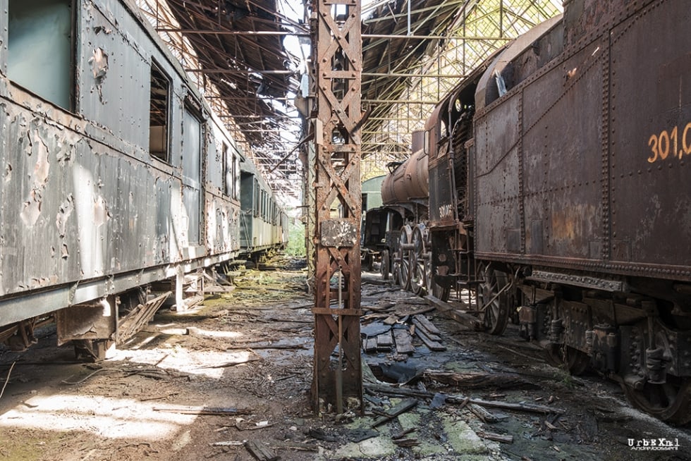 Red Star Train Graveyard