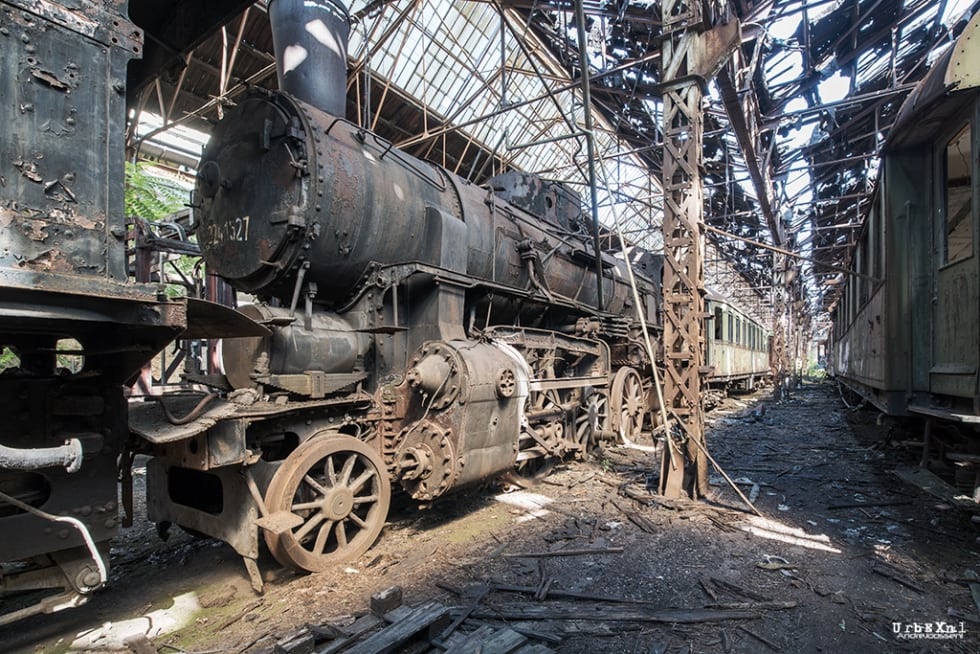 Red Star Train Graveyard