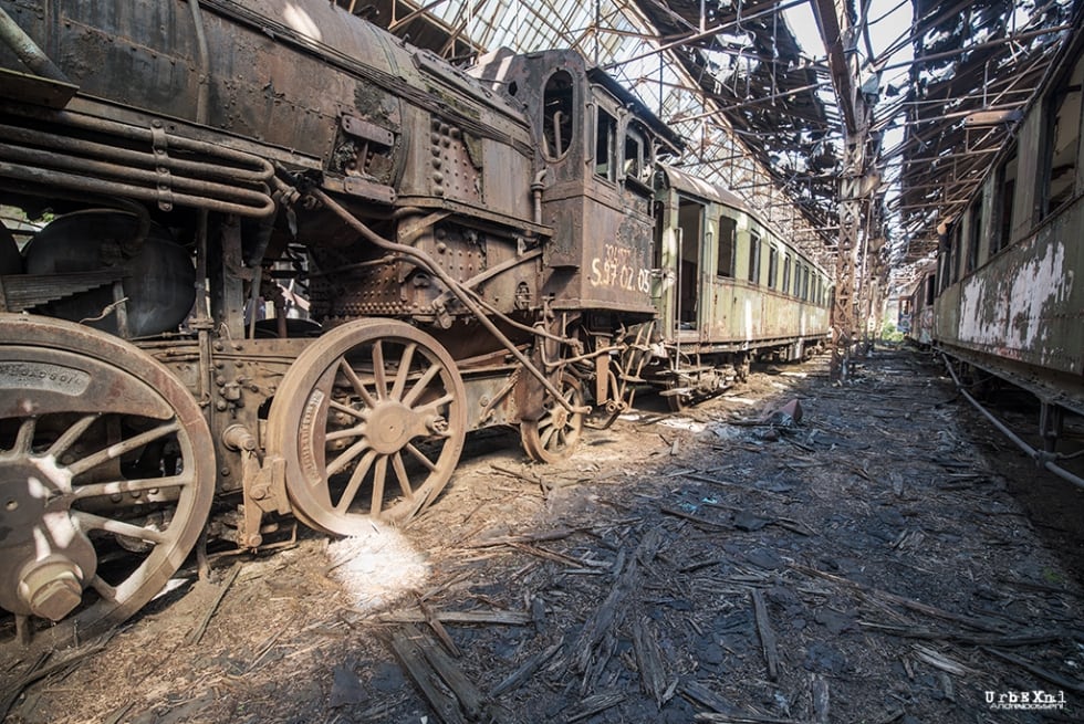 Red Star Train Graveyard