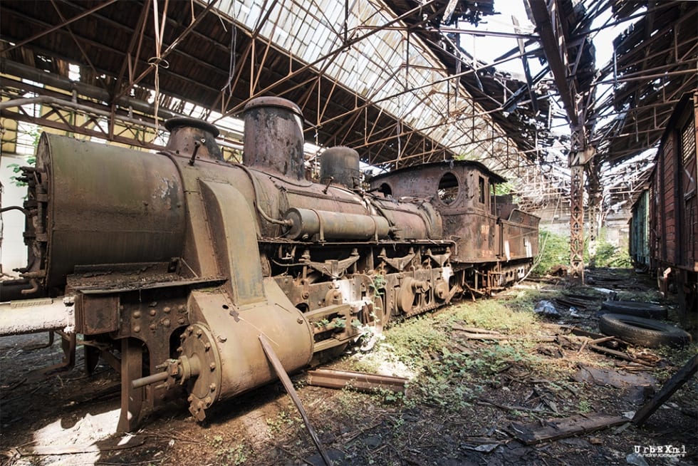 Red Star Train Graveyard