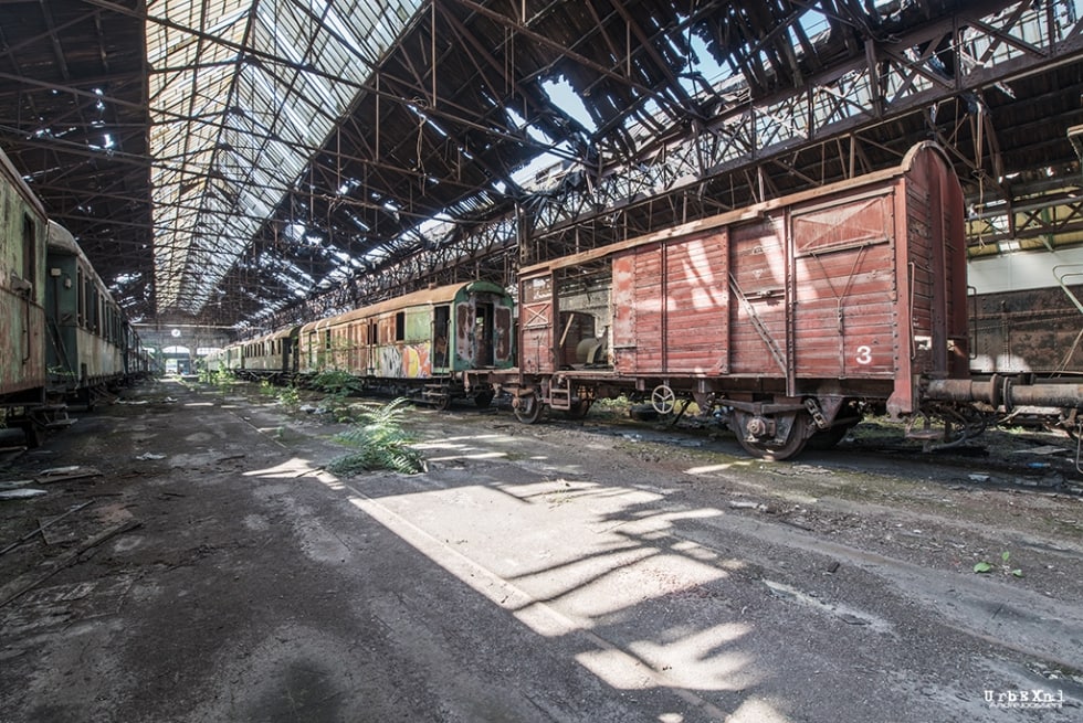 Red Star Train Graveyard