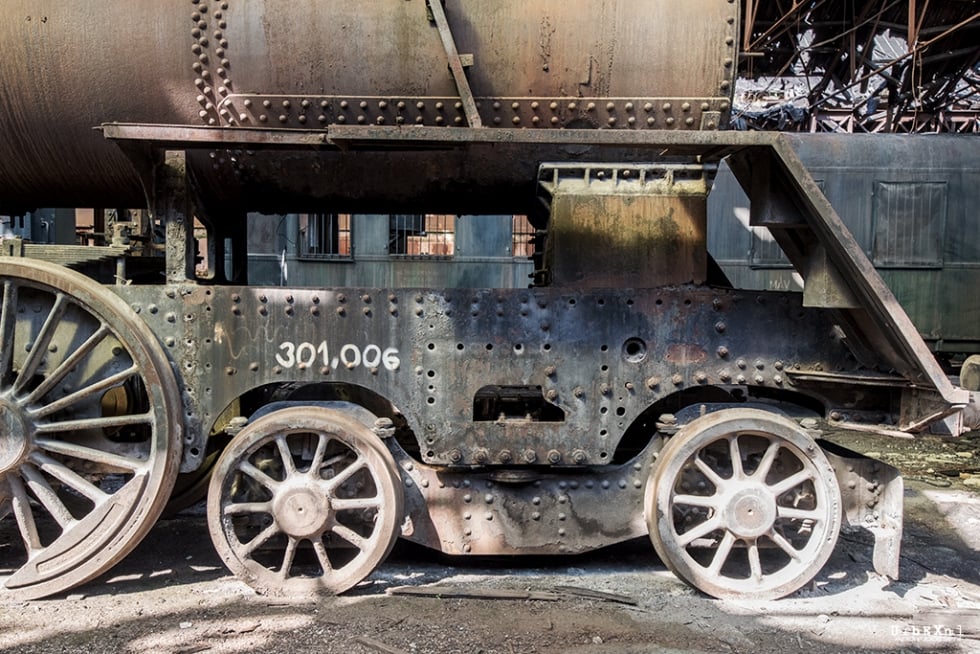 Red Star Train Graveyard