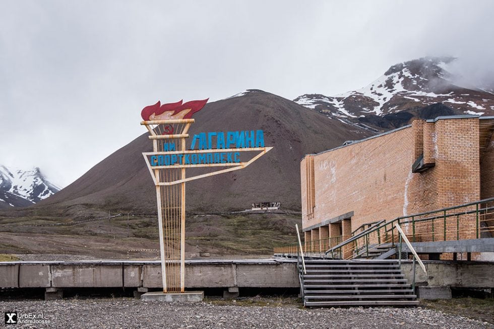 Gagarin Sport Complex at Pyramiden