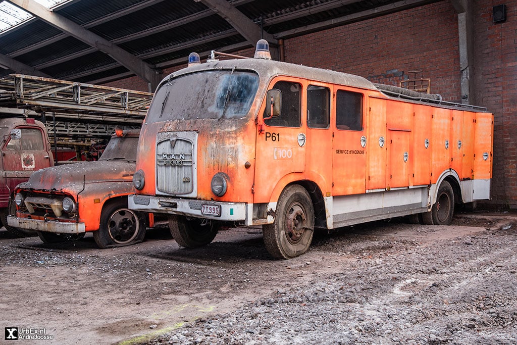 Brandweerwagen Depot Gent