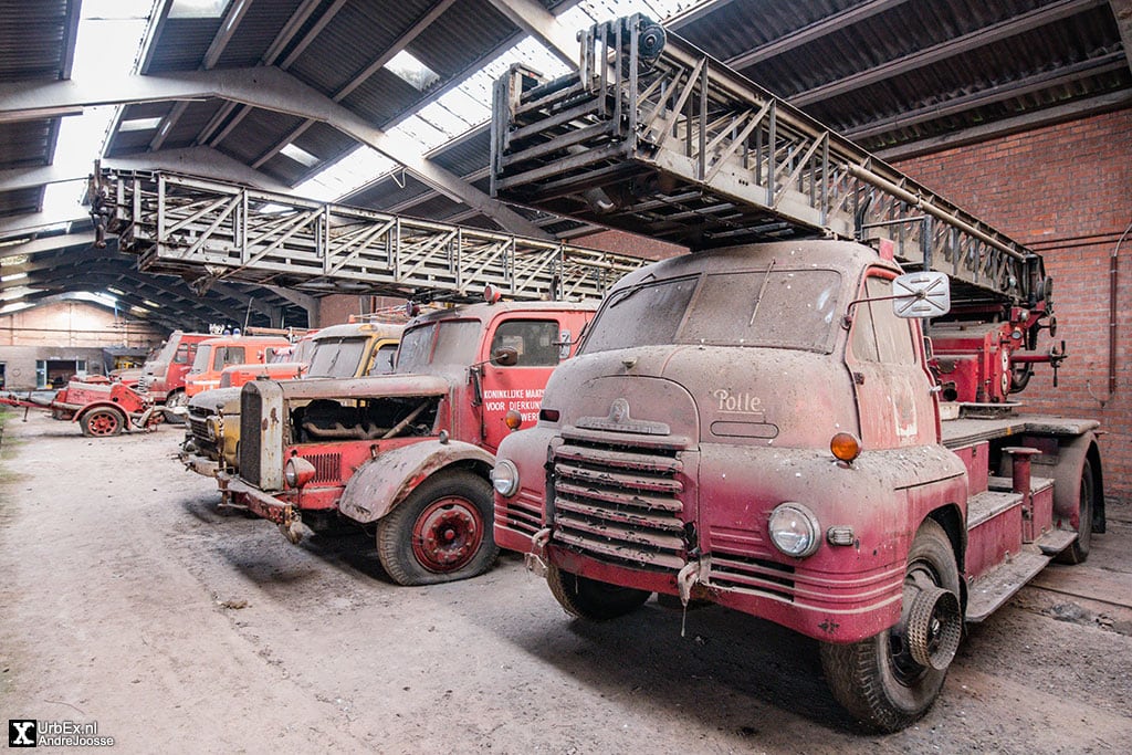 Brandweerwagen Depot Gent